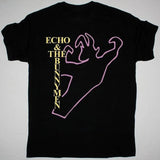 Echo And The Bunnymen Tour 88 New Black Cotton T-shirt Unisex Full Size