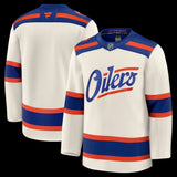 Edmonton Oilers Fanatics Alternate Premium Jersey - Light Beige