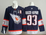 Edmonton Oilers #93 Ryan Nugent-Hopkins Oilers Champion Edition Style 9