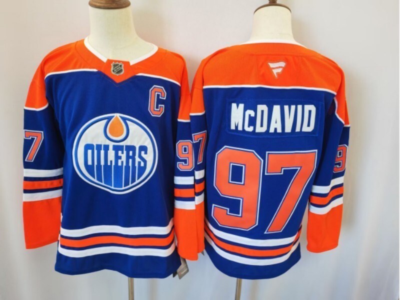 Edmonton Oilers #97 Connor McDavid Oilers Style 2
