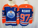 Edmonton Oilers #97 Connor McDavid Oilers Style 2