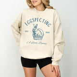 Eggspecting a Little Bunny Shirt Sweatshirt Hoodie, Eggspecting Sweatshirt, Easter Baby Announcement Shirt, Easter Baby Reveal Shirt, Custom Easter Shirt