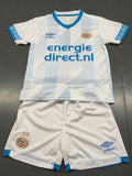 Eindhoven away white kids soccer kits