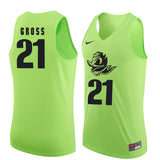 Evan Gross 21 Neon Green