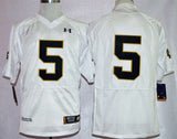 Everett Golson #5 White