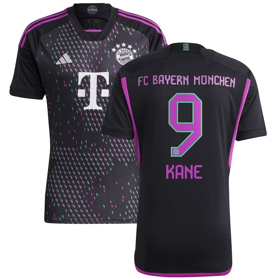 FC Bayern adidas Away Shirt 2023-24 - Harry Kane 9