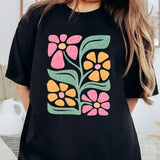 FDT Flower Shirt, Trump Floral Shirt, Gift for Democrat, Human Right Shirt, Equality Tee