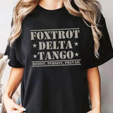 FDT Shirt, FDT Democrat Resistance Gift, Election Tee, Foxtrot Delta Tango Shirt, Trump Vance Shirt,  Funny Trump Shirt