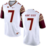 FSU AUNT SISSY 7 White