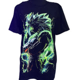 Face verde T-shirt  Tshirt Summer Crewneck