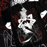 Falling Devil Chainsaw Man T-Shirt S-4XL Horror Men & Women Manga Unisex Black Shirt