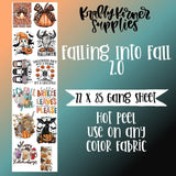 Falling Into Fall 2.0 DTF Transfer Gang Sheet, 22 x 85