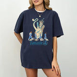 Fantastic Four Team T-Shirt, Pedro Friend Retro Tee