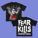 Feak Kils Y2k TShirt Style Hip Hop Streetwear Rap Tee, Cotton Tee Menswear