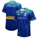 Fijian Drua Super Rugby 2024 Home Men Jersey - Blue