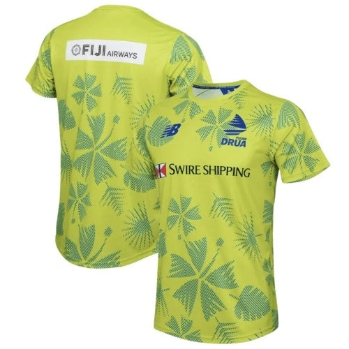 Fijian Drua Super Rugby 2024 Training Men Jersey - Yellow