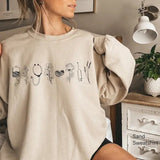Floral Doctor Sweatshirt, Botanical Medical Student Hoodie, International Doctor's Day Sweater,  Nicu Nurse Sweatshirt Casual Cotton Knit Womenswear Fabric Bottom