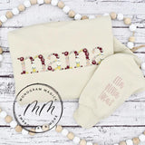 Floral Mama Sweatshirt, Embroidered Mama Sweatshirt