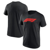 Formula 1 Primary Logo Graphic Black T-Shirt