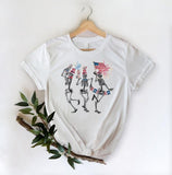 Fourth Of July Shirt 4th Of July Skeleton Dancing Shirt Funny 4th Of July Shirt Skellies Shirt American Flag Shirt Usa Shirt