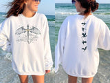 Fourth Wing Sweatshirt, Basgiath War College Tee, Dragon 2 Sided Shirt, Fly Or Die Tee, Dragon Rider Tee, Riders Quadrant Tee
