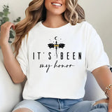 Fourth wing T-shirt, It's been my honor Shirt, Fourth Wing Shirt, Dragon Rider, Bookish Tee, Fantasy Book Tshirt CHZLQ Casual Comfort