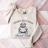 Foxtrot Delta Tango Shirt, Social Club Bear Shirt, Anti Facism tee, foxtrot delta tango bear, Anti Republican shirt, Political Resist Hoodie