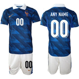 France Custom Navy 2026 Home Soccer Jersey Suit