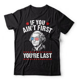 Funny 4th Of July Shirts, George Washington 4th Of July Shirt, Men Women Patriotic American Usa Tshirt, President Tee, Usa Flag, Unisex T-Shirt, Gifts For Friend, Short Sleeve Tee Shirt, Gifts For Birthday Fathers Day