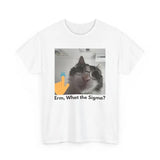 Funny Cat Sigma Meme T-Shirt, Silly Cat Tee