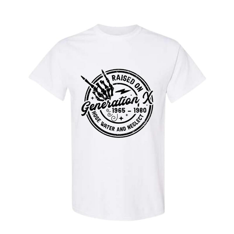 Generation X T-Shirt, Gen X TShirt, Generation X Shirt Cotton Fit, Full Color, Full Size