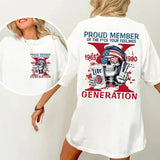 Generation X Year New Version Shirt, The True Fafo Generation X New Version Two Side Shirt, Gen X Shirt, Unisex Short Sleeve Tee, Casual Clothing