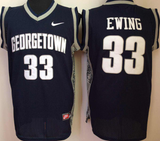 Georgetown Hoyas BLUE #33 Patrick Ewing
