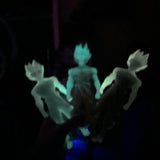 Goku glowing in the dark White