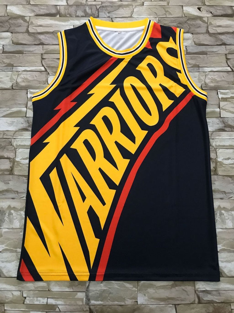 Golden State Warriors Warriors mitchell&ness Retro Black Style 6