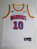 Golden State Warriors #10 Jimmy Butler Warriors 10 Retro White Style 2