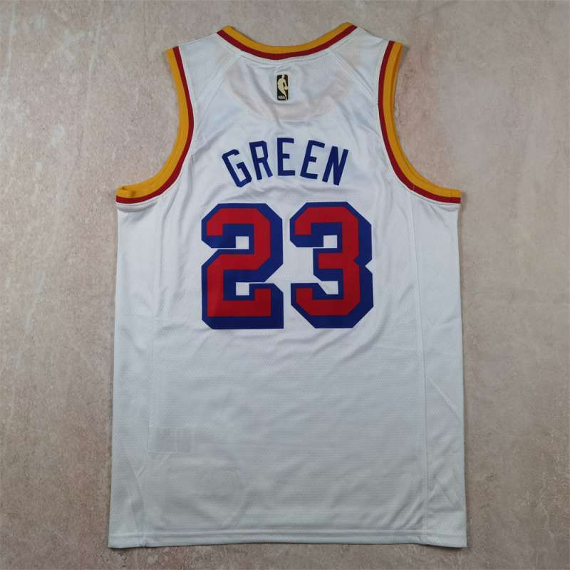 Golden State Warriors #23 Draymond Green Hot Press Warriors 23 Classic White s-xxl Style 1