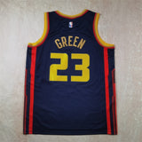 Golden State Warriors #23 Draymond Green Hot Press Warriors Style 1