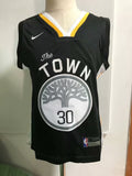 Golden State Warriors #30 Stephen Curry Black Style 1