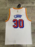 Golden State Warriors #30 Stephen Curry New Season Warriors 30 Retro White Style 1