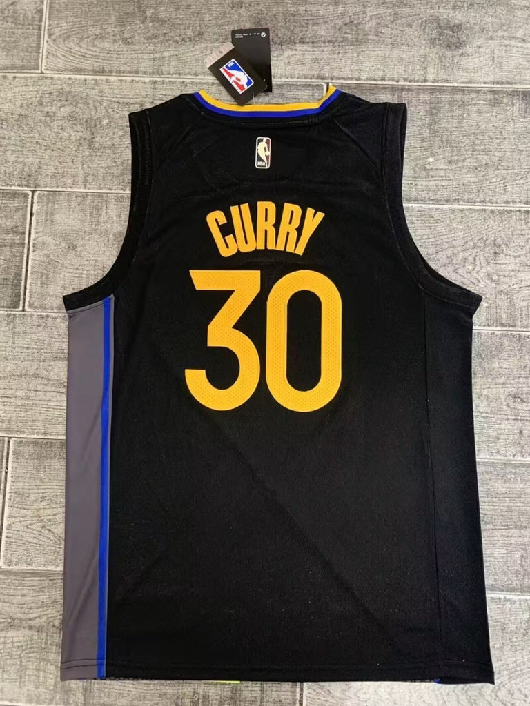 Golden State Warriors #30 Stephen Curry Warriors 30 City Edition Style 3