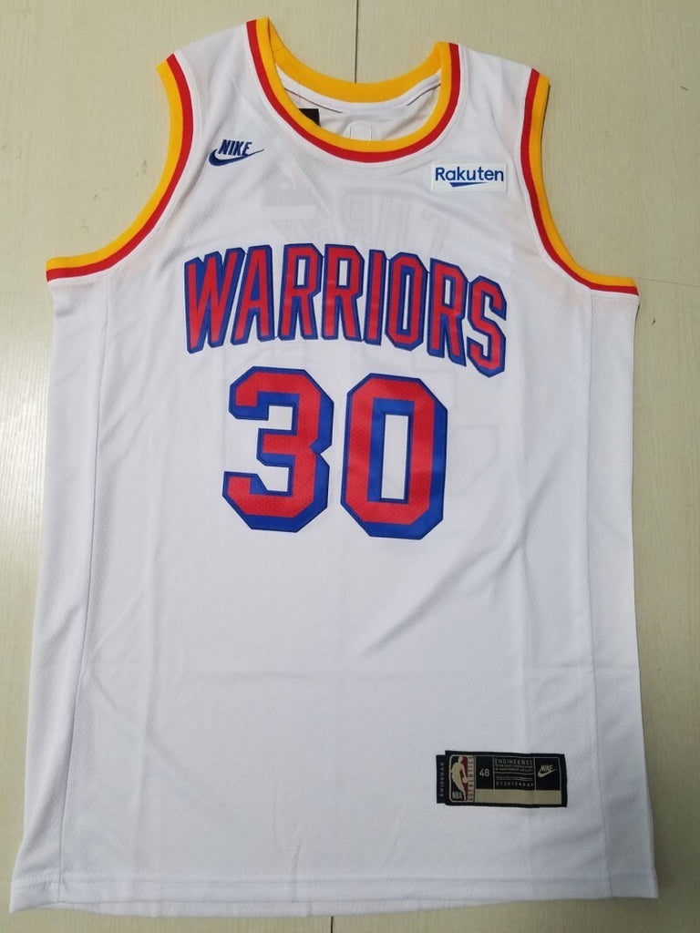 Golden State Warriors #30 Stephen Curry Warriors 30 Retro White s-xxl Style 2