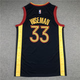 Golden State Warriors #33 James Wiseman 21 Warriors 33 New Navy City Edition Style 1