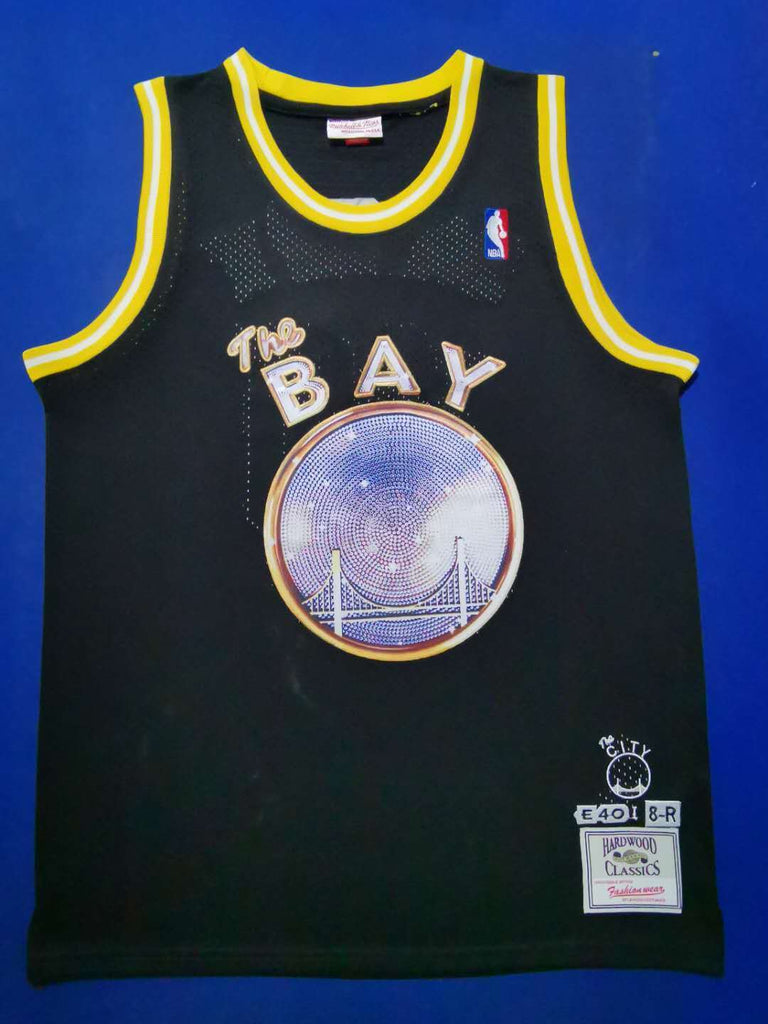 Golden State Warriors #40 Warriors 40 Retro Collaboration Style 2