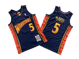 Golden State Warriors #5 Davis Warriors 5 # Navy 06-07 Season Mitchell Retro Jersey