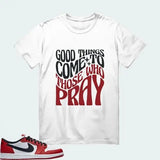 [Good Things Come To Those Who Pray] AJ1 Low OG Chicago Matching Tee