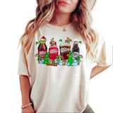 Gr1nchmas Christmas Love Dr. Pepper Soda Cans Tee, Dr Pep Xmas Gr1nchmas Xmas Tshirt, Christmas Gift for Coke Lovers, Gr1nchmas Dr Pepper Tee Top Womenswear