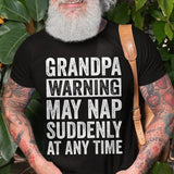 Grandpa Funny T-shirt Father's day Papa Tee Shirt Grandfather Gift Humor Funny Cotton Mens Tshirt Birthday Gift for Him Shirt