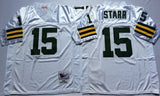 Green Bay Packers #15 Bart Starr Throwback Style 1