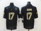 Green Bay Packers #17 Davante Adams 20 Salute Camo Text 633